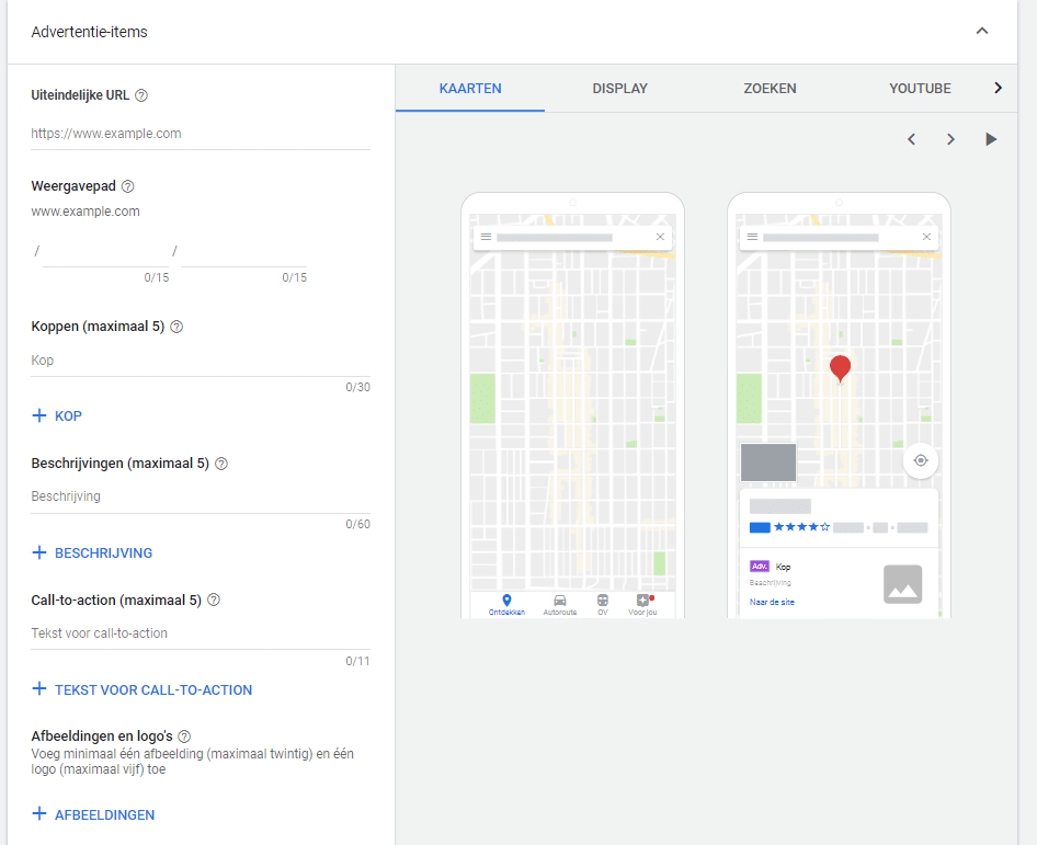 google maps advertentie instellen google ads
