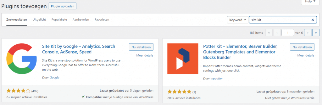 Site Kit WordPress